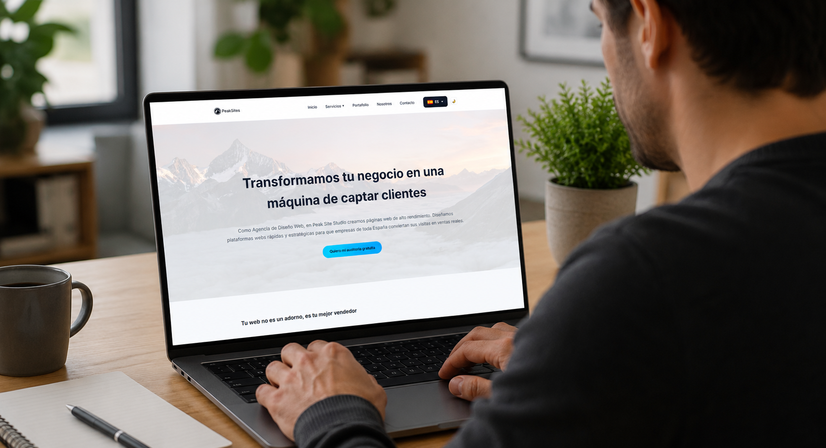 Agencia de diseño web profesional para empresas y negocios en España